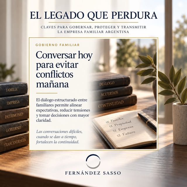 Conversar hoy para evitar conflictos mañana